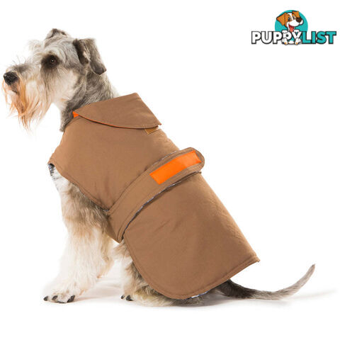 Dog Coat - Brown - 40cm - V208-CSW-40