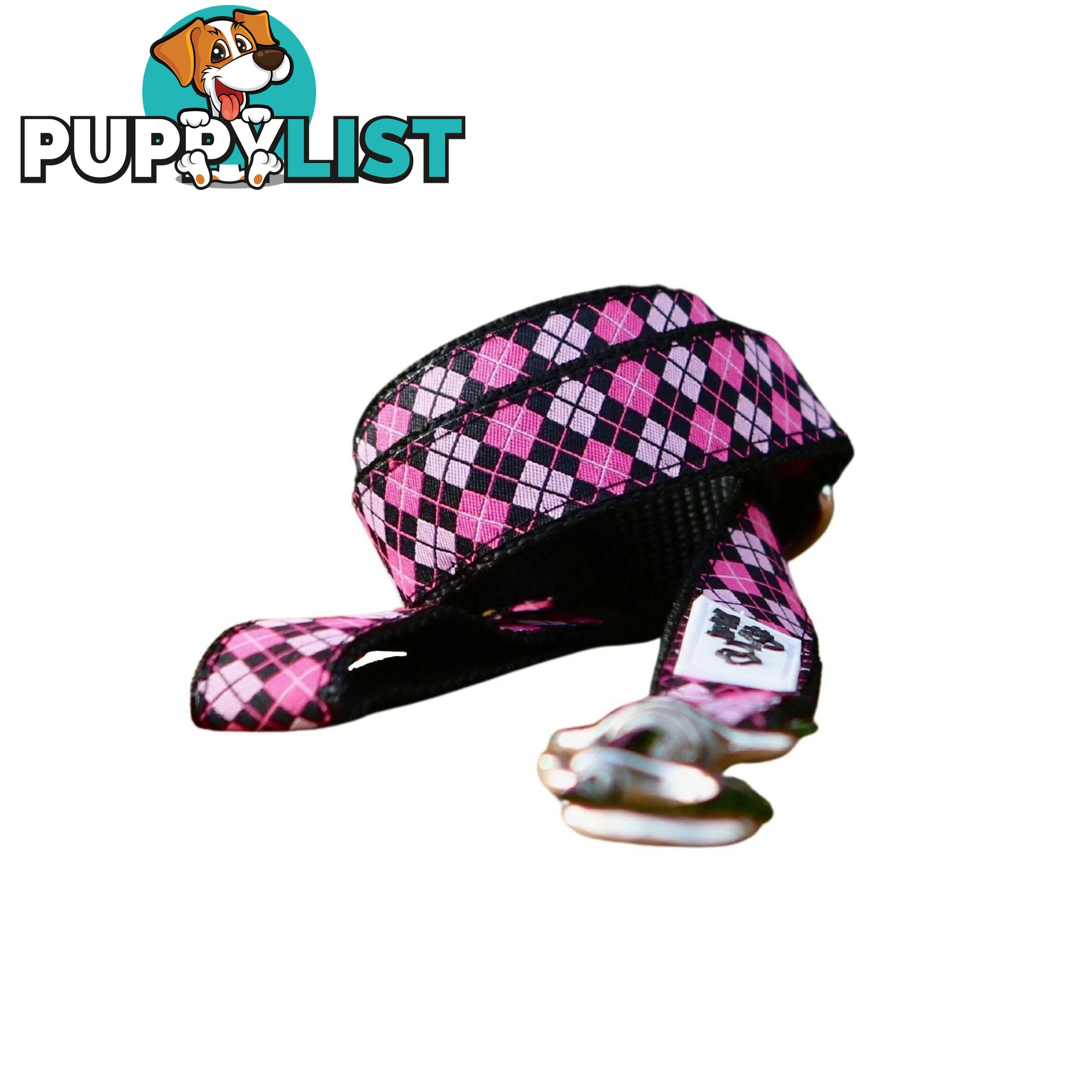 Tartan Dog Lead / Dog Leash - Hand Made by The Bark Side - TBSLDTARGRN251.8
