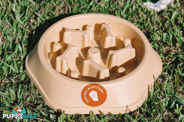 Slow Feeder Bowl - Explore with Paws - EWPSLOBOWYEL