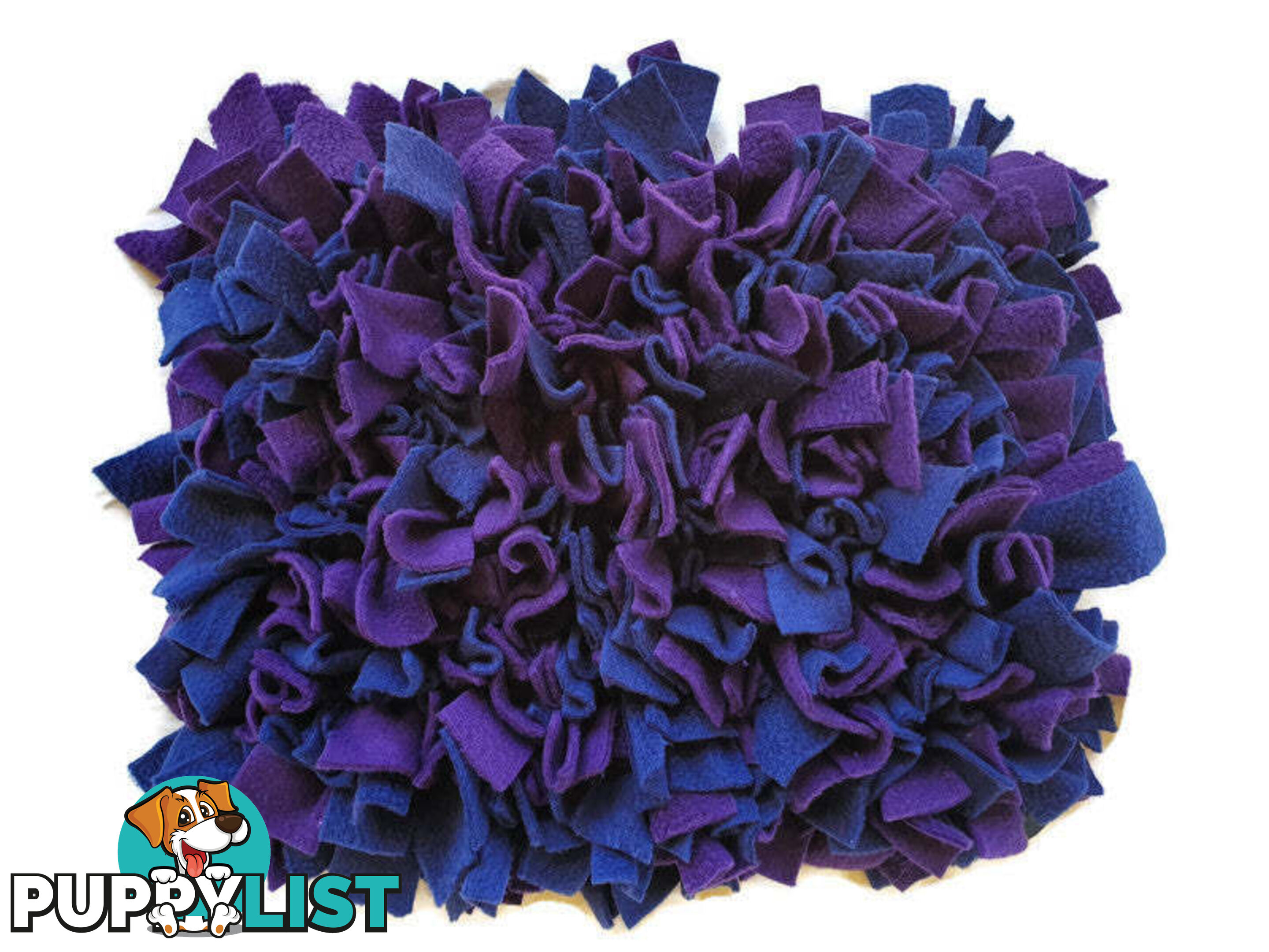 Snuffle Mats - Premium Heavy Duty Rubber Based - Pet Treat Play - Calms Anxiety - Slow Feeder - SNUFFLE-MED-PUNA