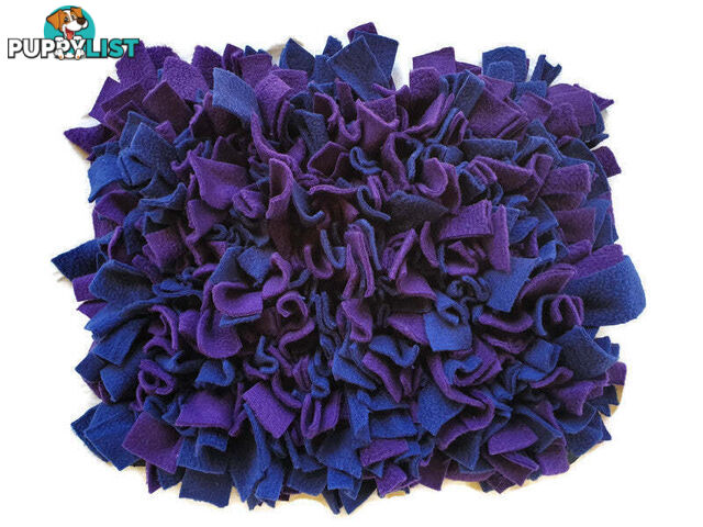 Snuffle Mats - Premium Heavy Duty Rubber Based - Pet Treat Play - Calms Anxiety - Slow Feeder - SNUFFLE-MED-PUNA