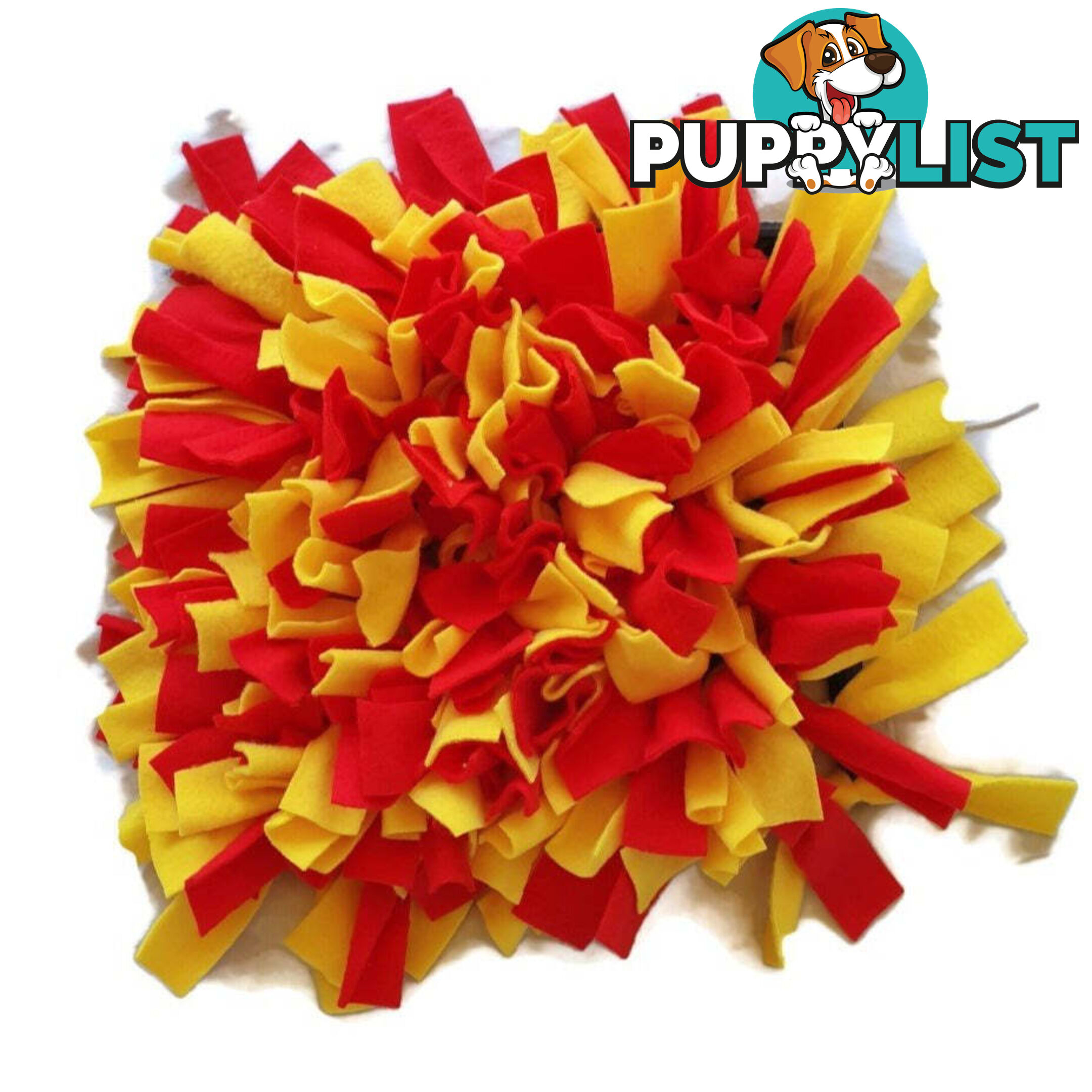 Snuffle Mats - Premium Heavy Duty Rubber Based - Pet Treat Play - Calms Anxiety - Slow Feeder - SNUFFLE-MED-PUNA