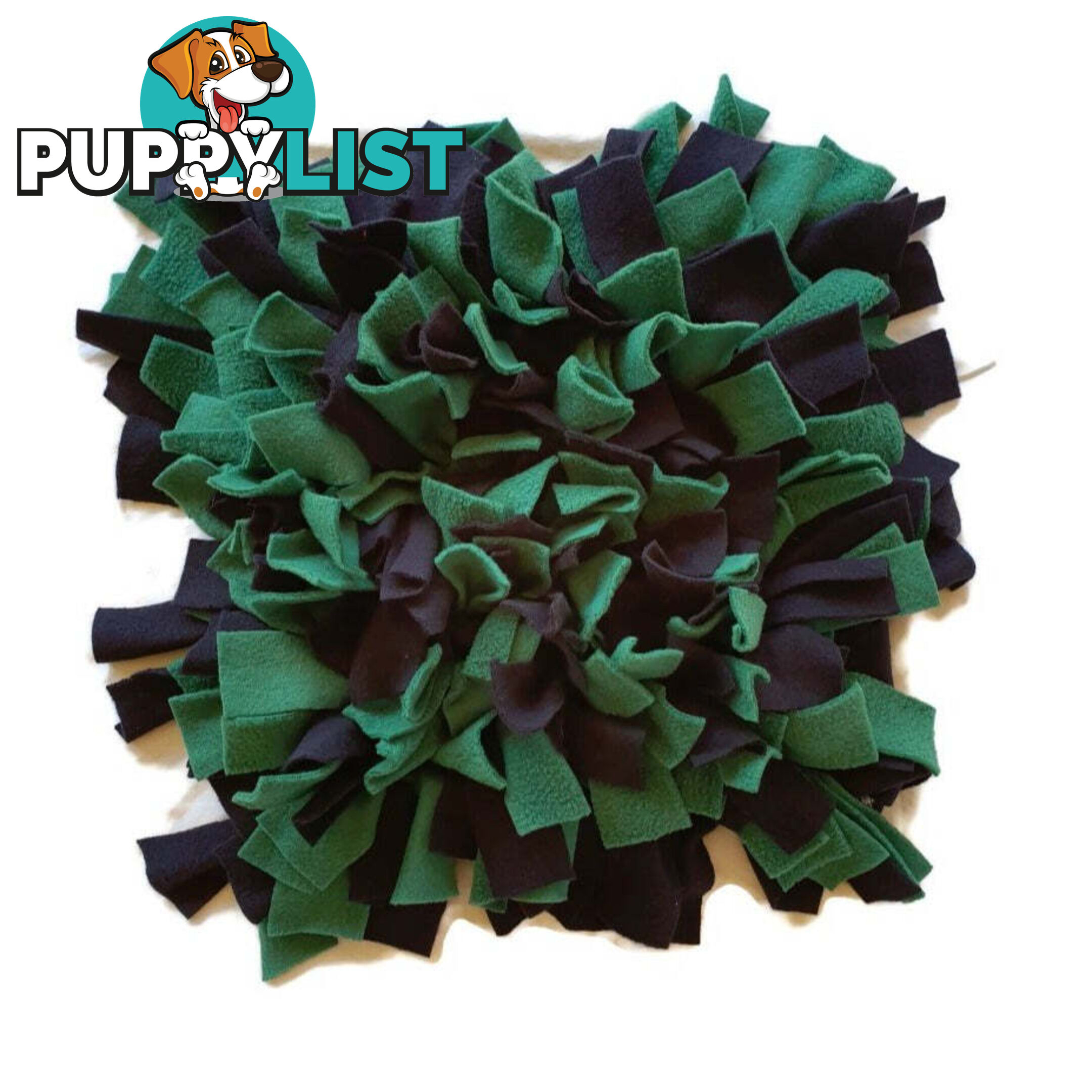 Snuffle Mats - Premium Heavy Duty Rubber Based - Pet Treat Play - Calms Anxiety - Slow Feeder - SNUFFLE-MED-PUNA