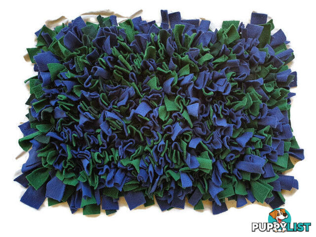 Snuffle Mats - Premium Heavy Duty Rubber Based - Pet Treat Play - Calms Anxiety - Slow Feeder - SNUFFLE-MED-PUNA
