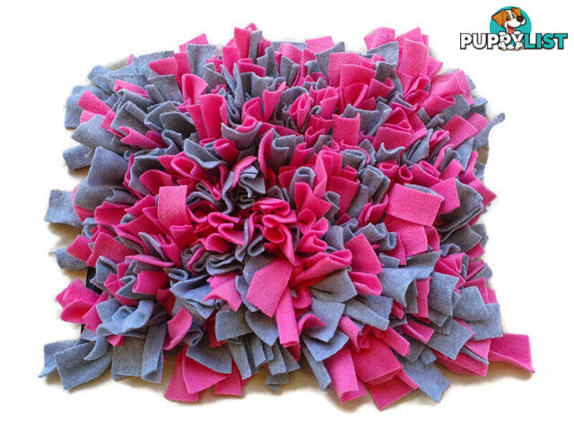 Snuffle Mats - Premium Heavy Duty Rubber Based - Pet Treat Play - Calms Anxiety - Slow Feeder - SNUFFLE-MED-PUNA