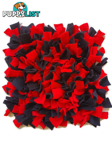 Snuffle Mats - Premium Heavy Duty Rubber Based - Pet Treat Play - Calms Anxiety - Slow Feeder - SNUFFLE-MED-PUNA