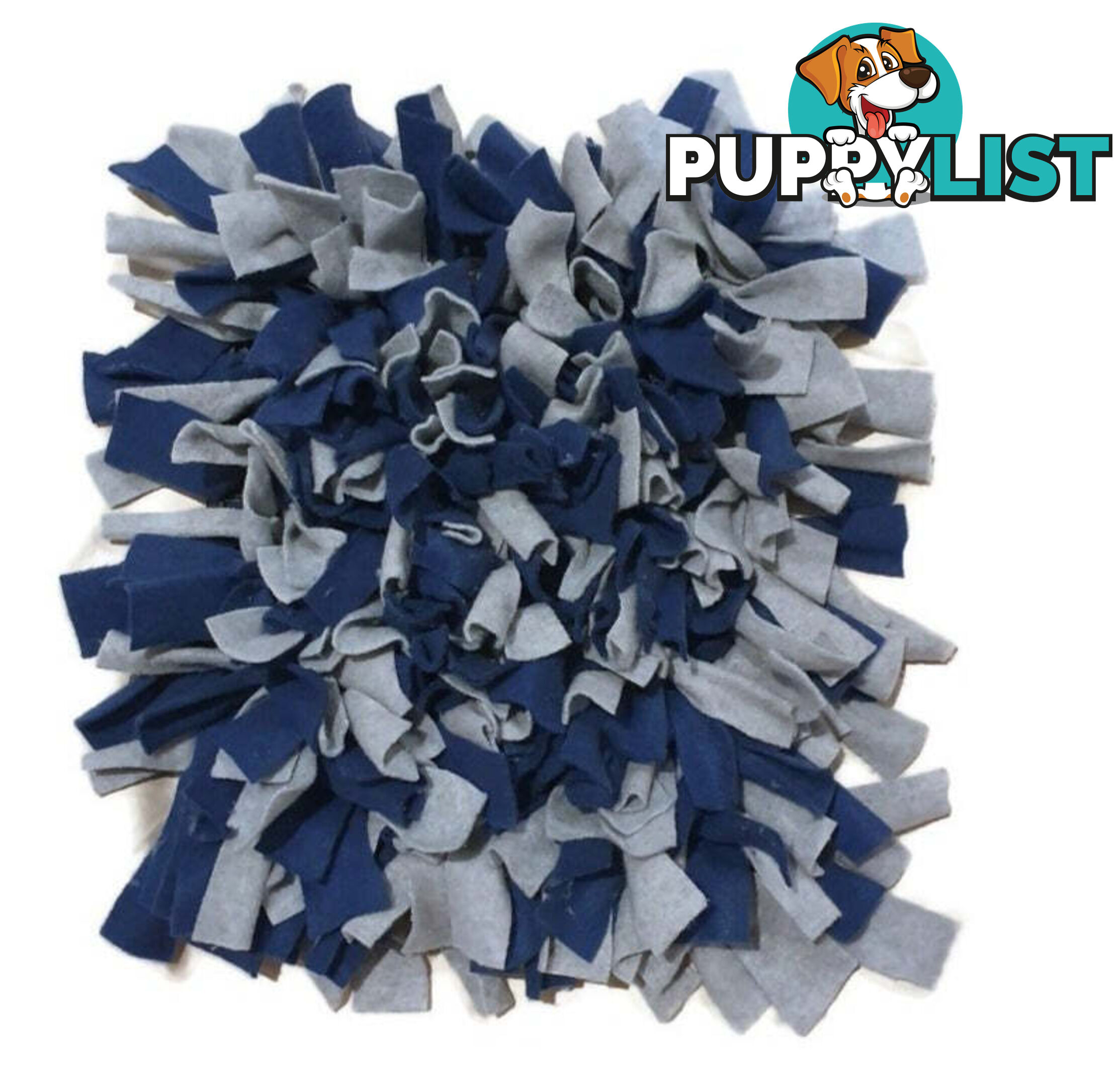 Snuffle Mats - Premium Heavy Duty Rubber Based - Pet Treat Play - Calms Anxiety - Slow Feeder - SNUFFLE-MED-PUNA
