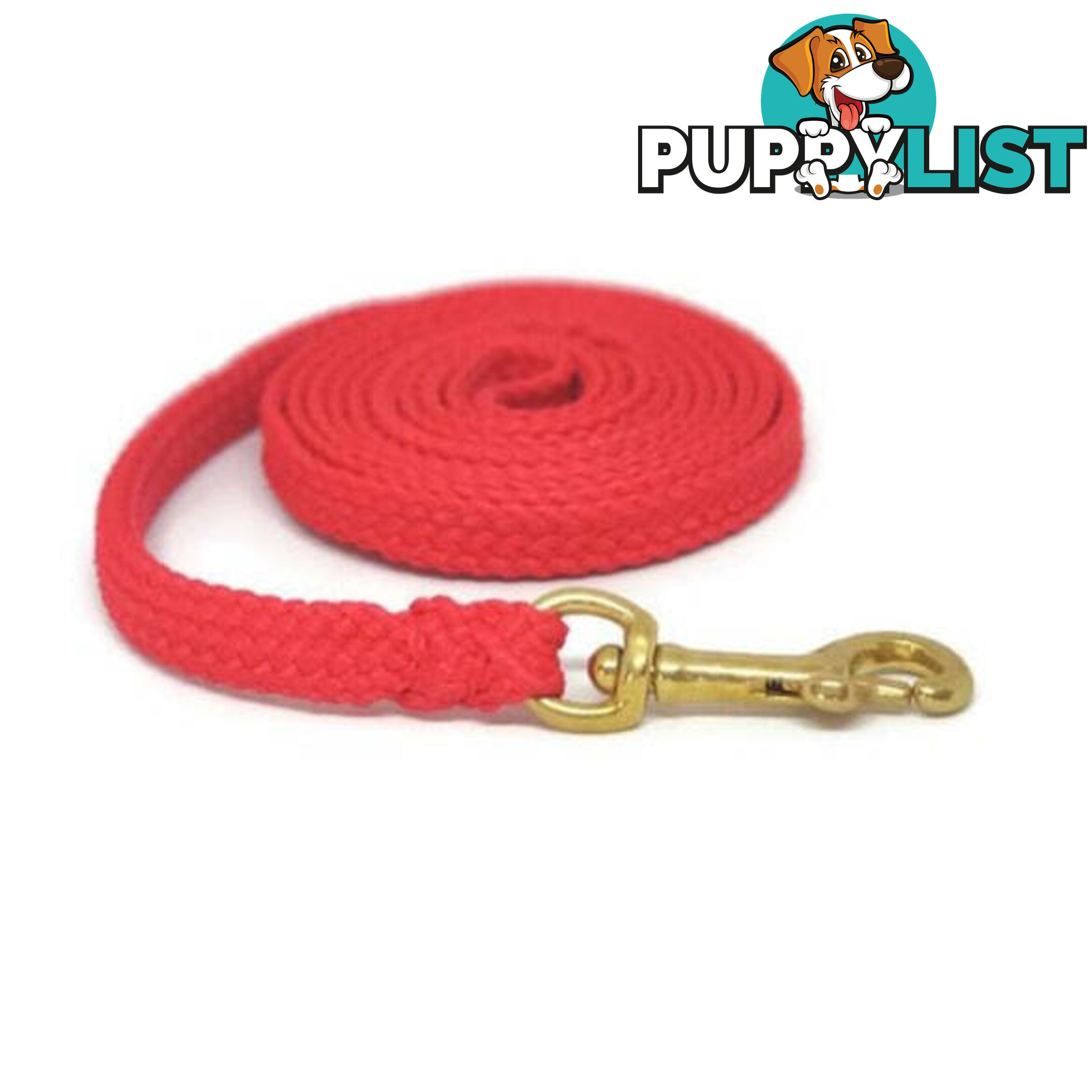 1.8m to 10m Long Dog Lead No Stitching Tough Yarnix 10mm Wide - YNXLD10-5-BK-SS