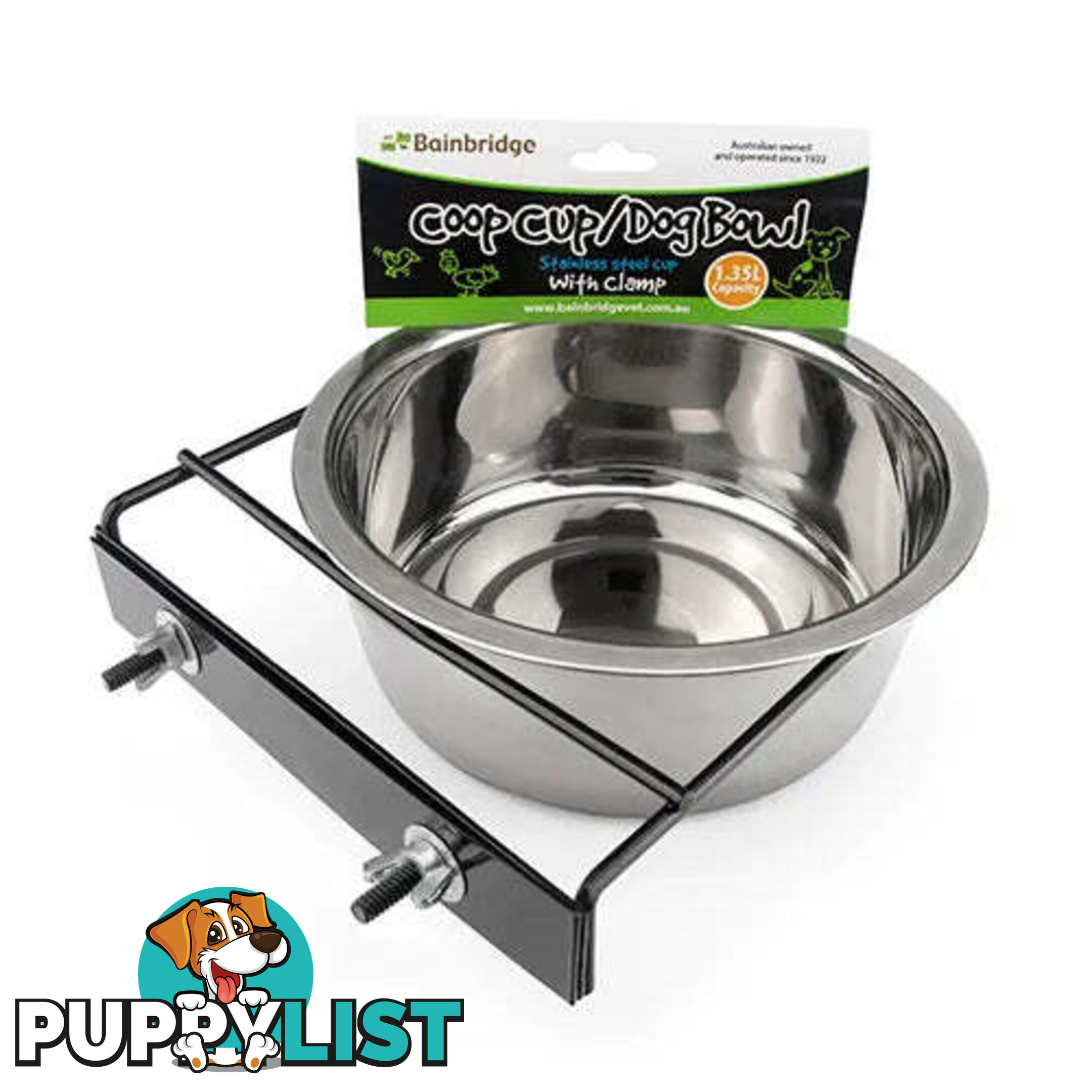 COOP CUP WITH CLAMP HOLDER - BAINBRIDGE - BB-A7087