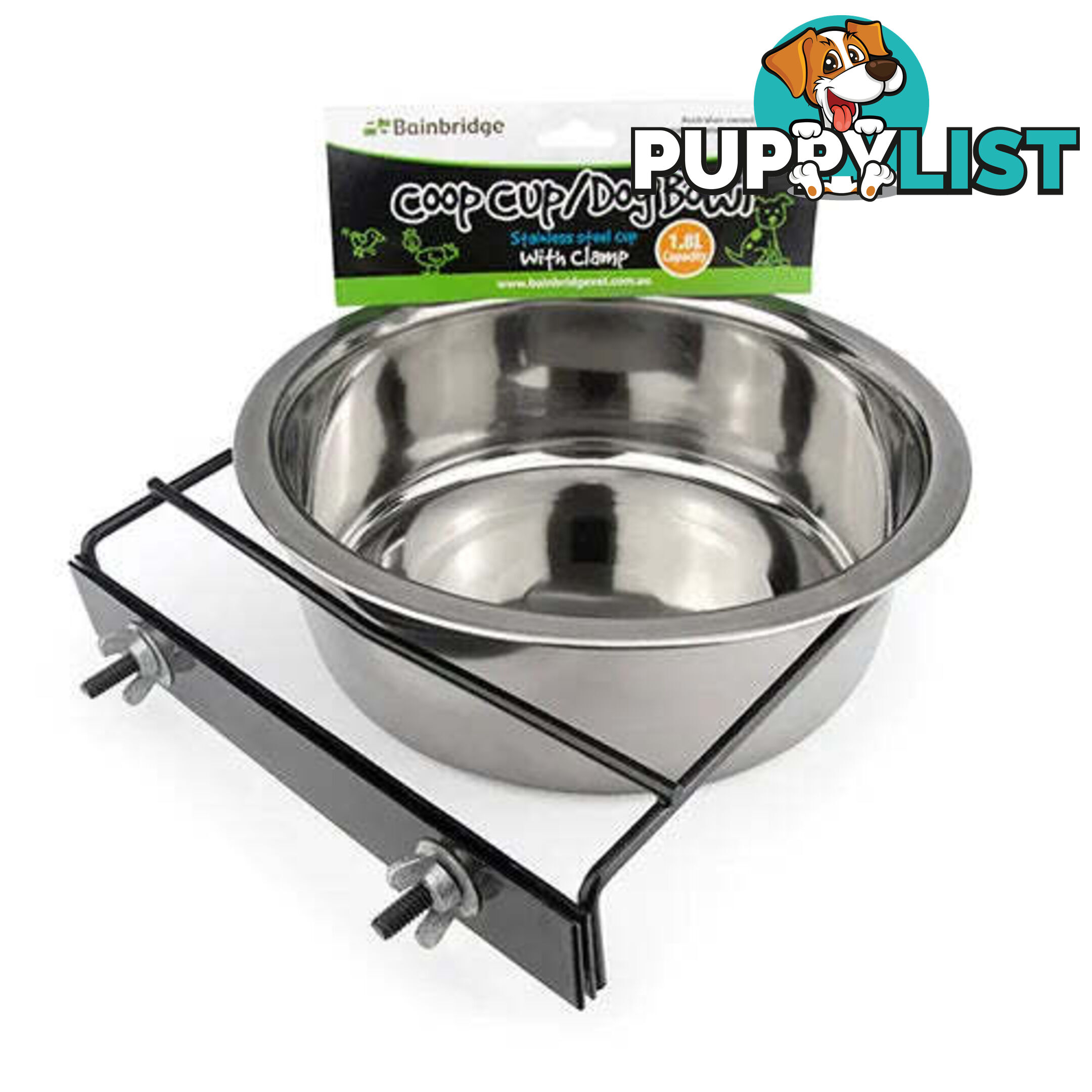 COOP CUP WITH CLAMP HOLDER - BAINBRIDGE - BB-A7087