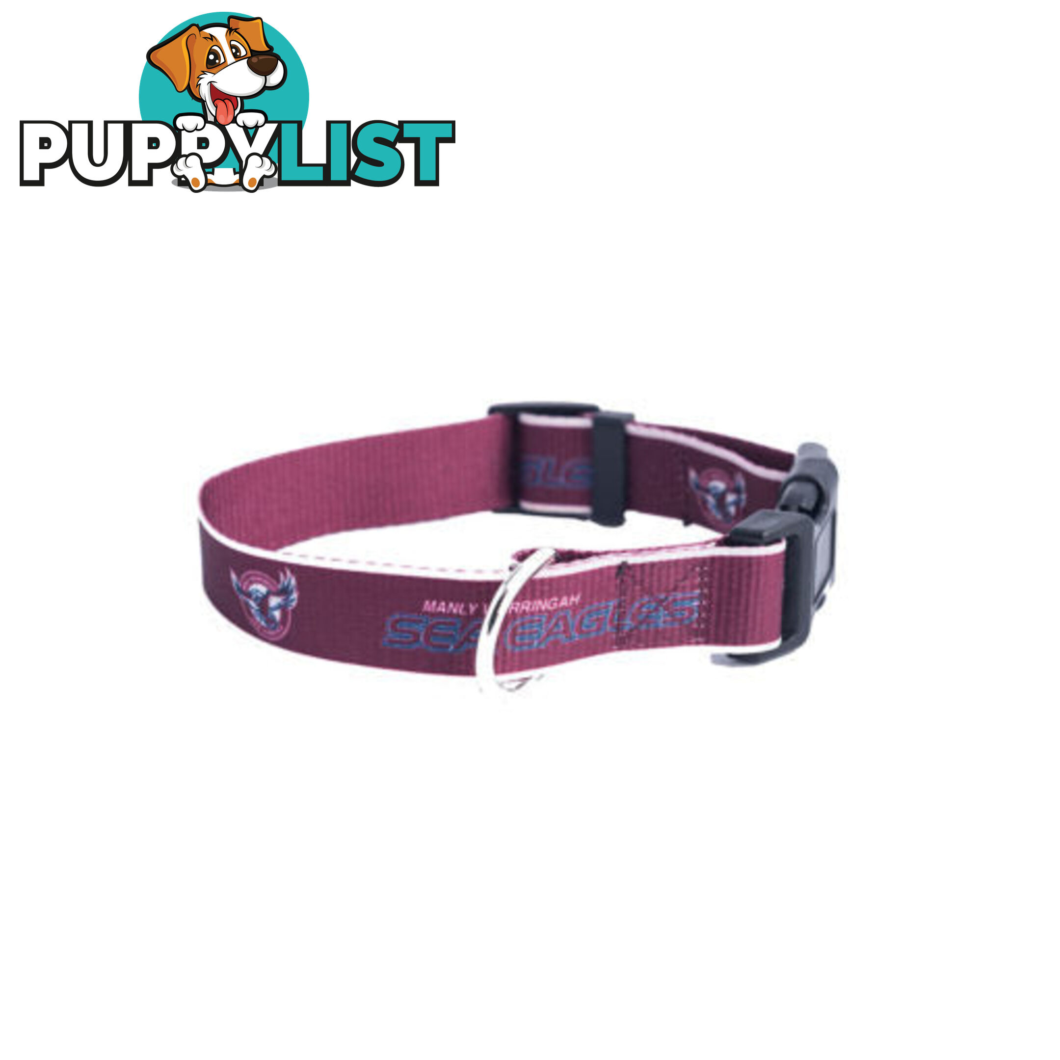 Dog Collars - NRL Footy Pets - FP-COL-L-TIT