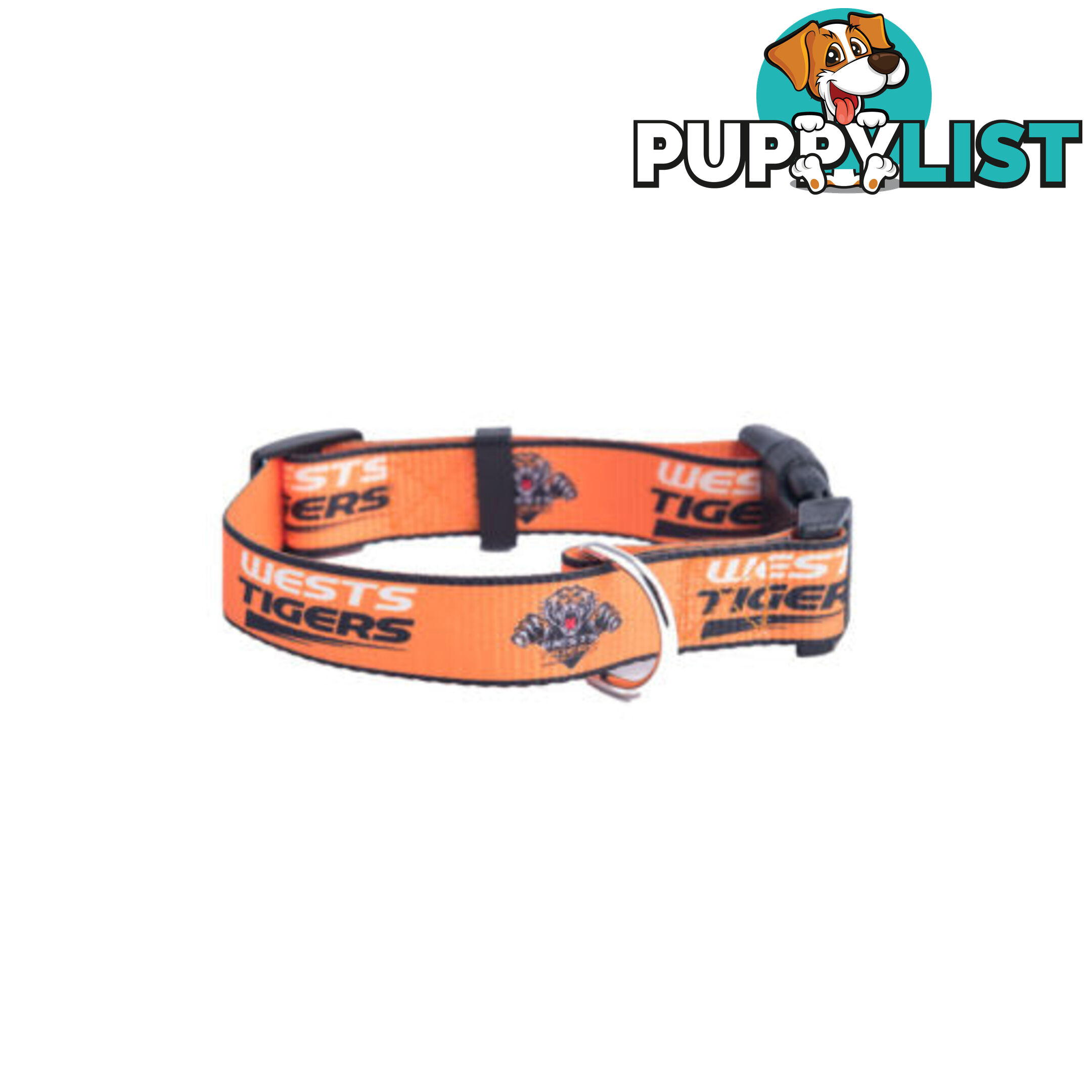 Dog Collars - NRL Footy Pets - FP-COL-L-TIT