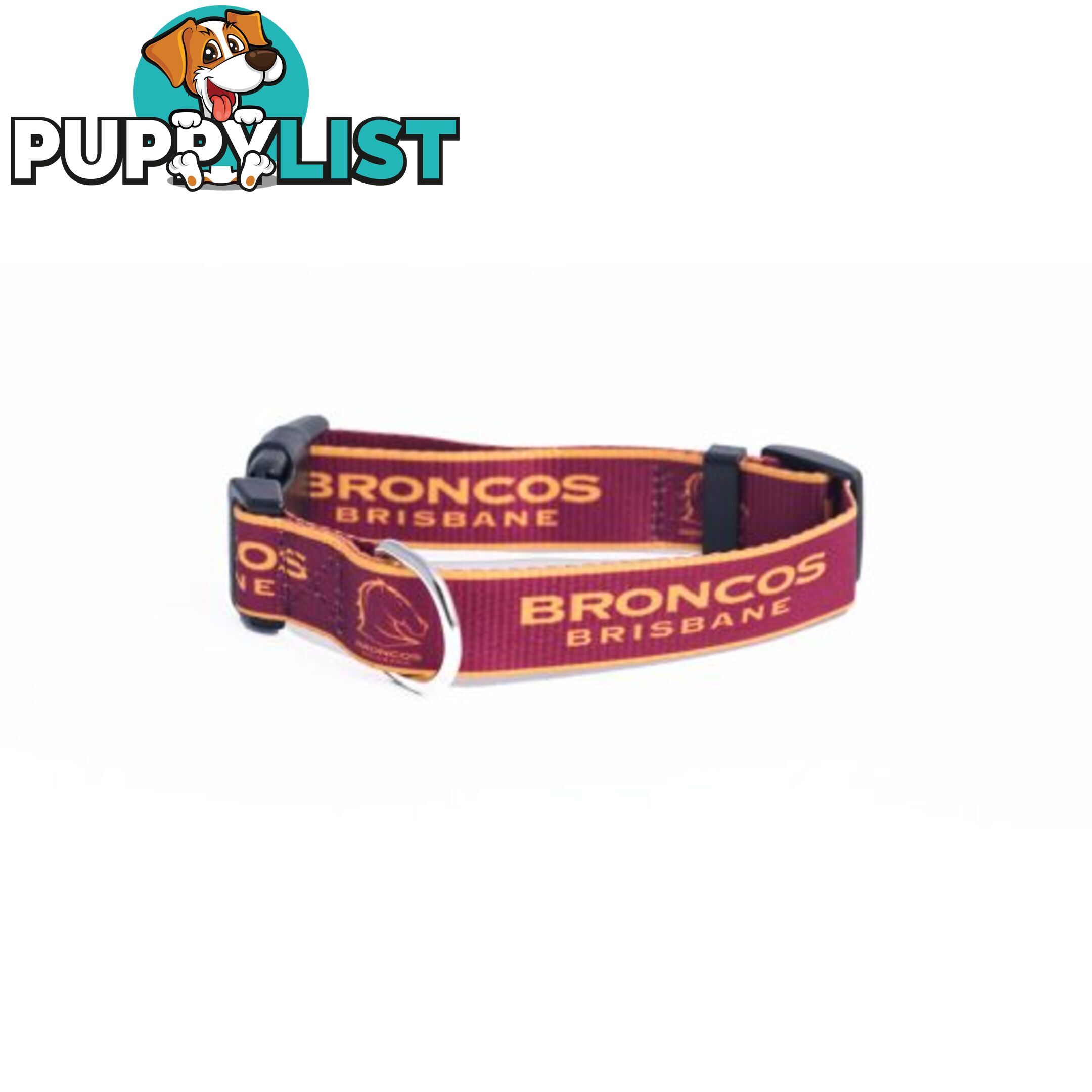 Dog Collars - NRL Footy Pets - FP-COL-L-TIT
