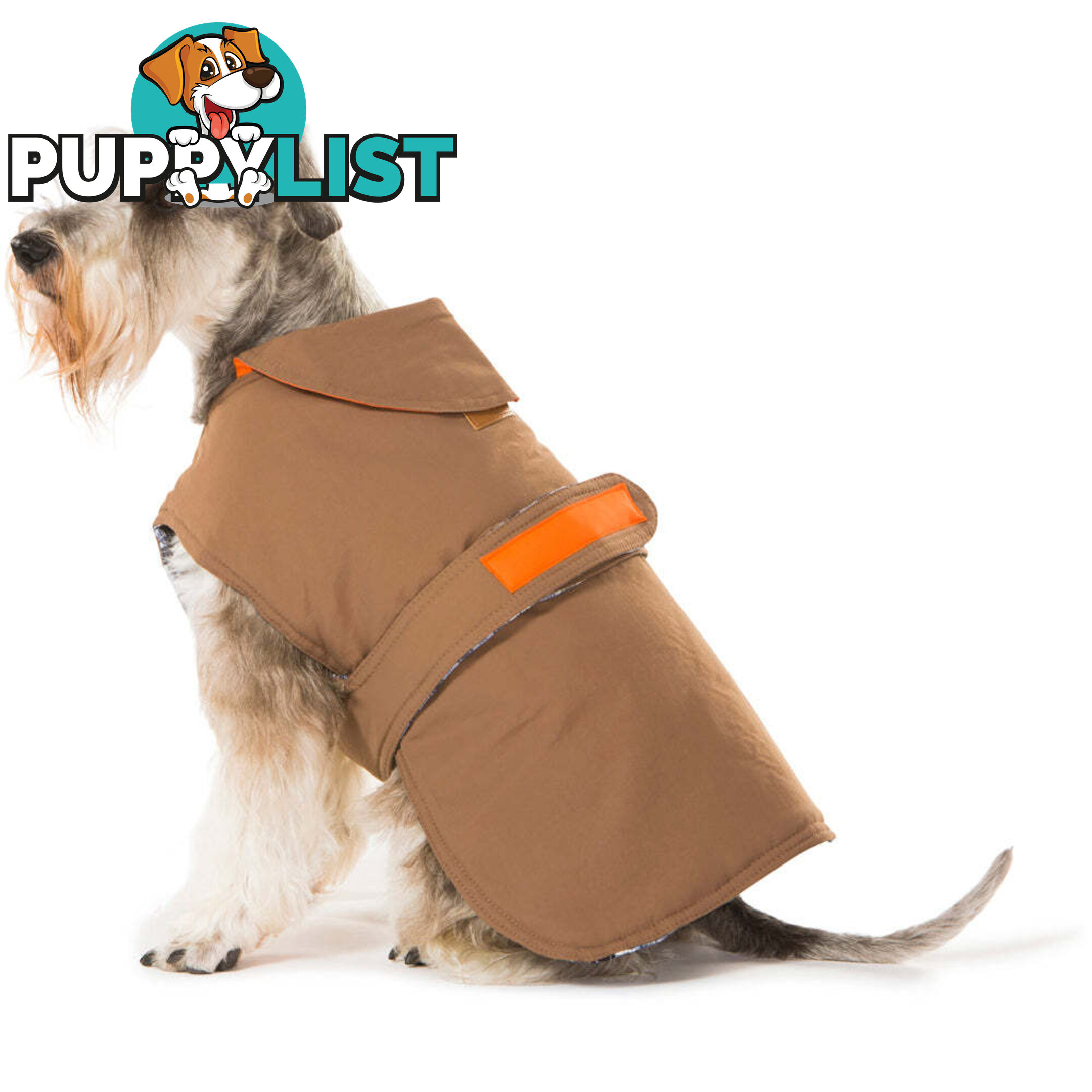 Dog Coat - Brown - 45cm - V208-CSW-45
