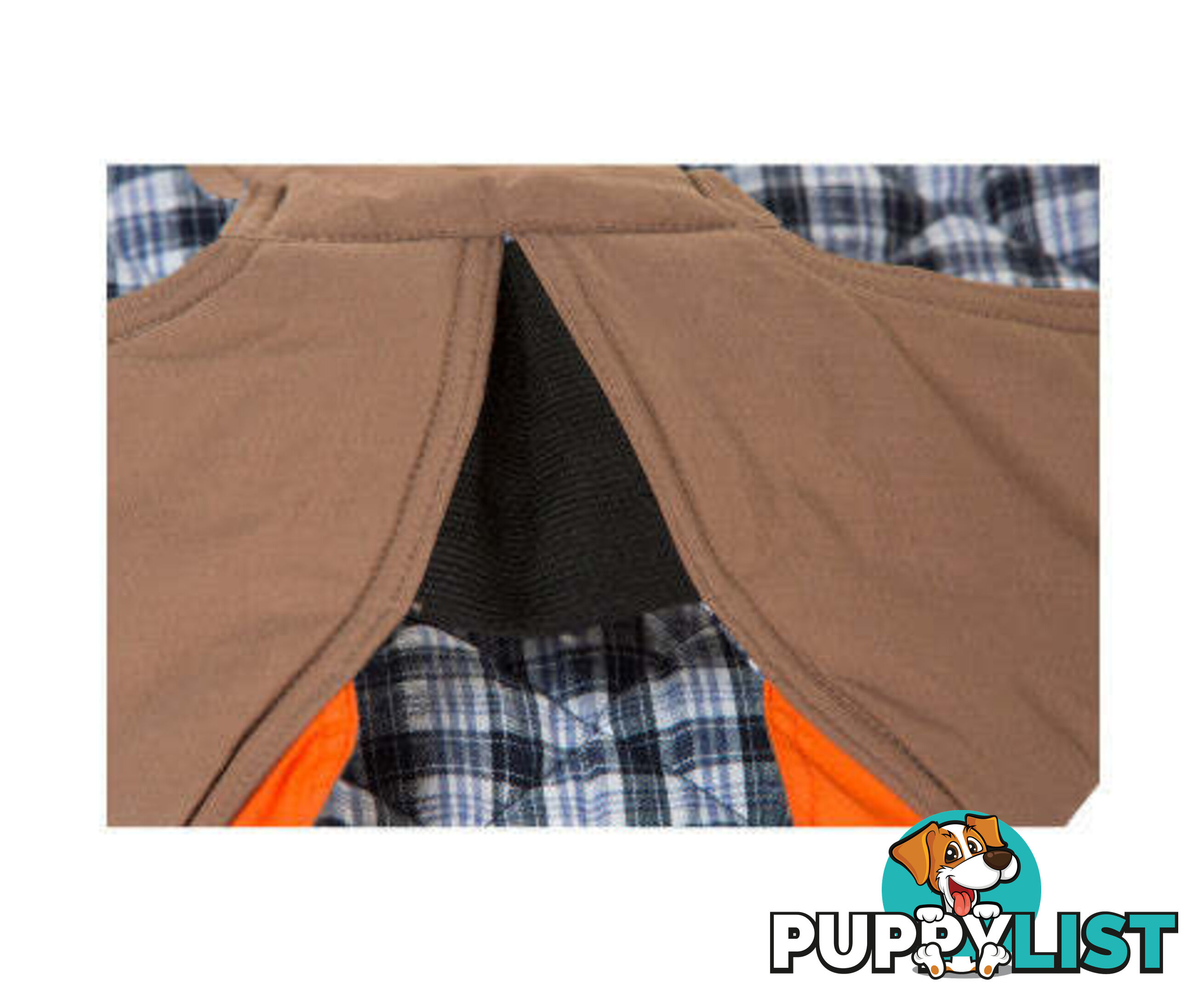 Dog Coat - Brown - 45cm - V208-CSW-45
