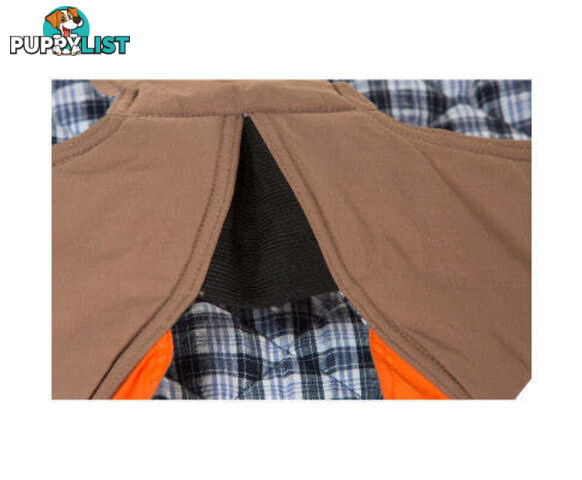 Dog Coat - Brown - 45cm - V208-CSW-45