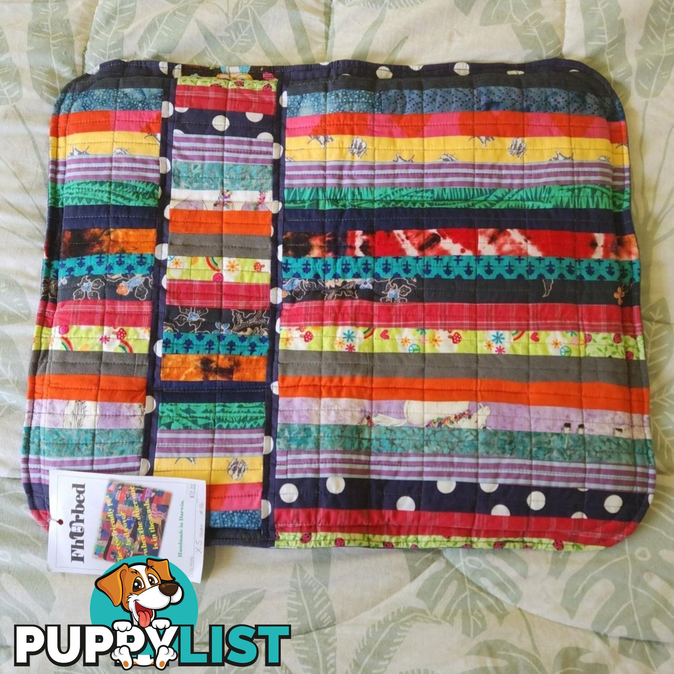 Eco-Friendly Cover - Hand Made Pet Bed - Fhurbeds - FBCXS116