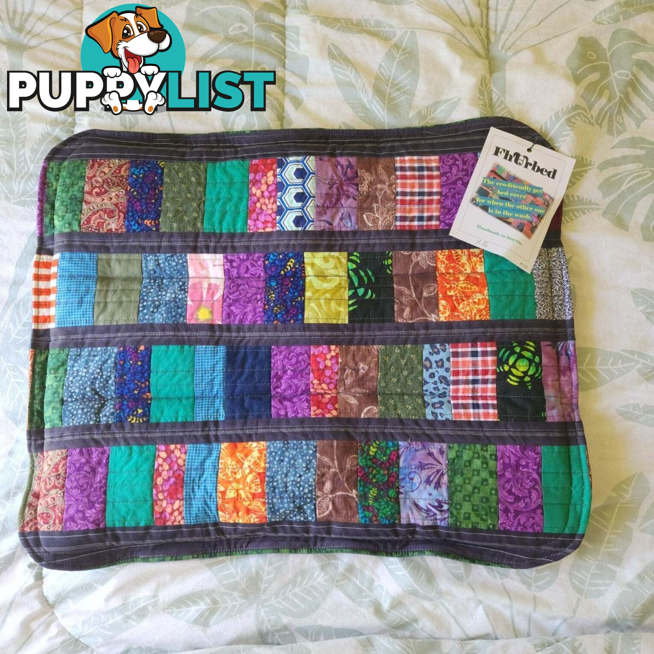 Eco-Friendly Cover - Hand Made Pet Bed - Fhurbeds - FBCXS116