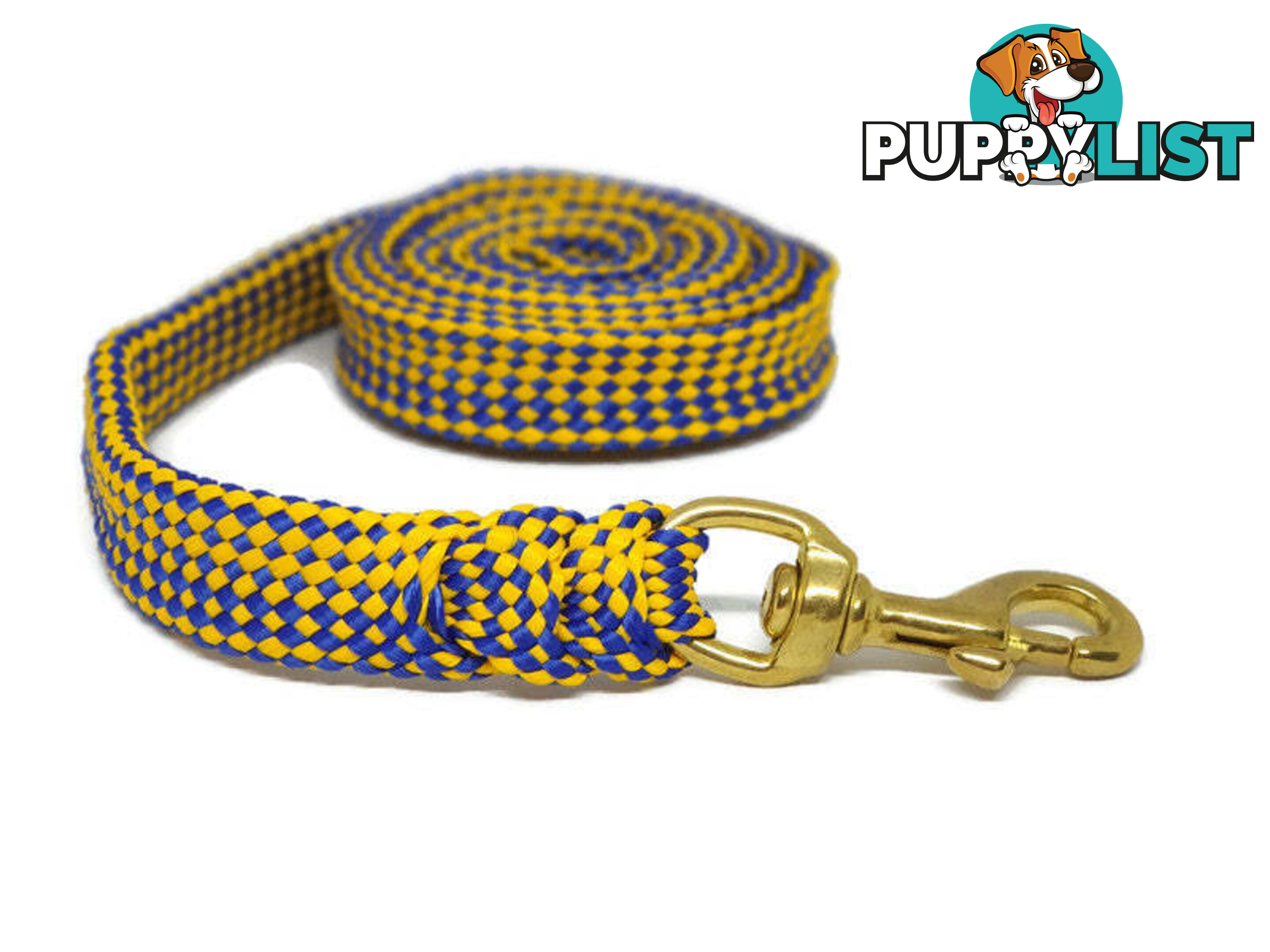 1.8m to 10m Long Dog Lead No Stitching Tough Yarnix 20mm Wide - YNXLD201.8BRPNK
