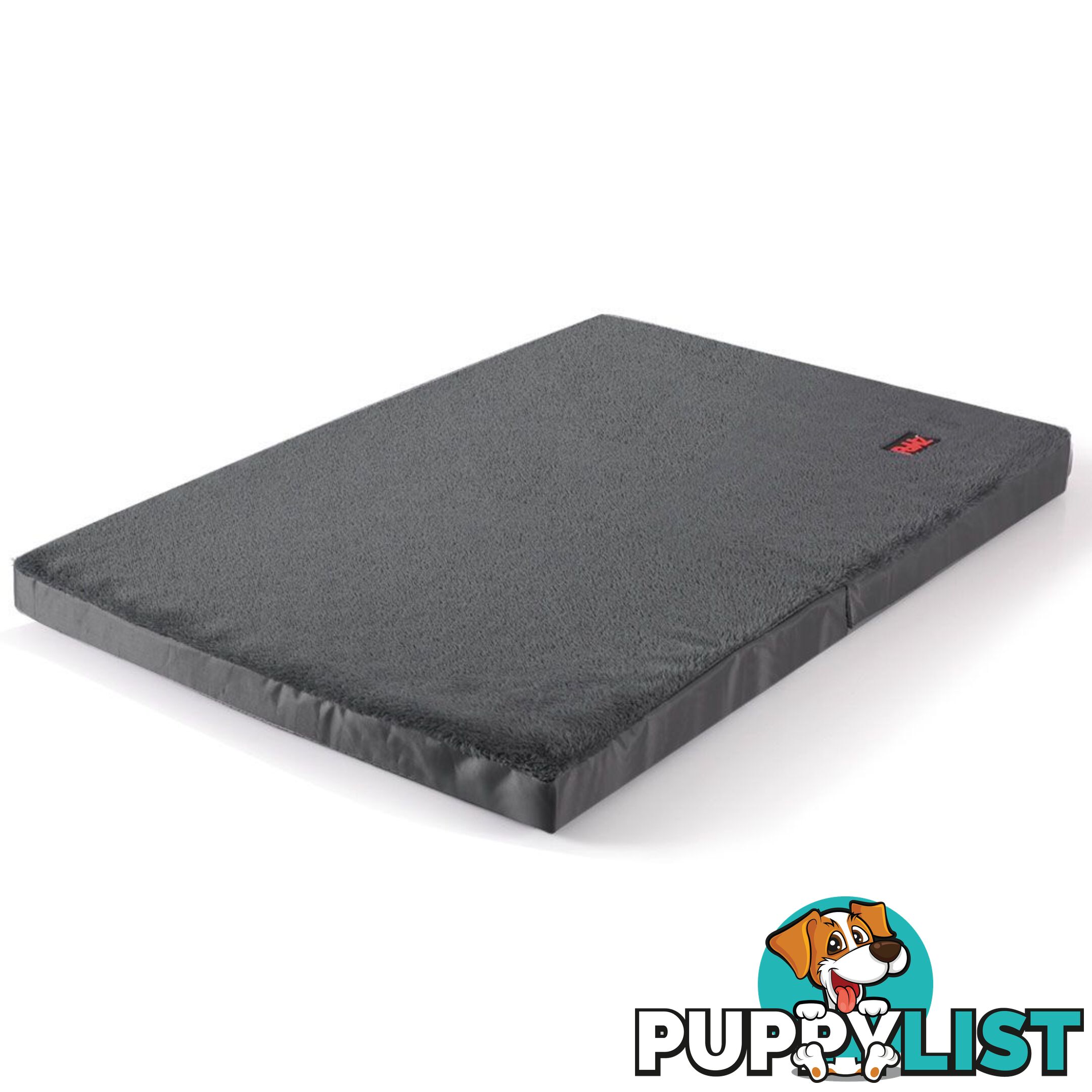 Pet Bed Foldable Dog Puppy Beds Cushion Pad Pads Soft Plush Black PaWz - WB-JC1045-XXL-GR