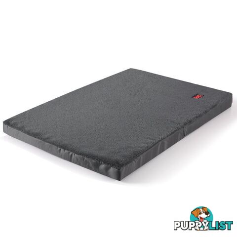 Pet Bed Foldable Dog Puppy Beds Cushion Pad Pads Soft Plush Black PaWz - WB-JC1045-XXL-GR