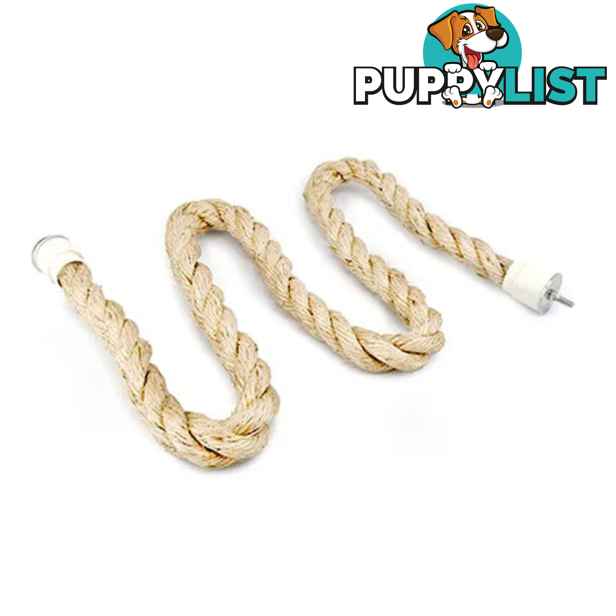 BIRD TOY ROPE - SISAL ZIG ZAG - BAINBRIDGE - BB-A8432