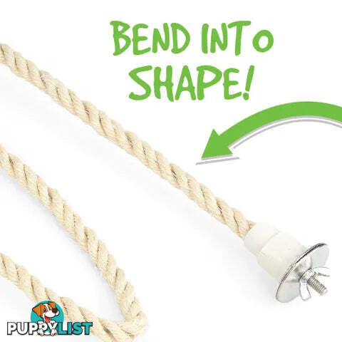 BIRD TOY ROPE - SISAL ZIG ZAG - BAINBRIDGE - BB-A8432