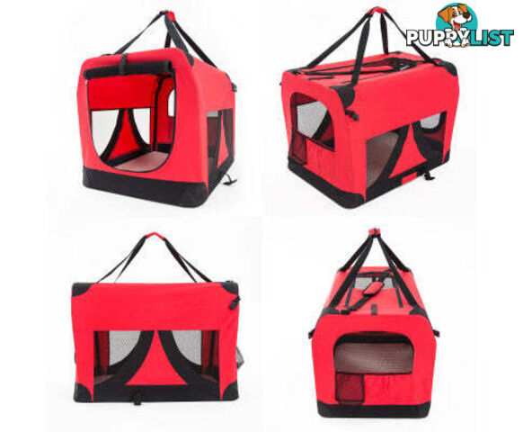 Paw Mate Portable Soft Dog Cage Crate Carrier - V274-PET-02XXXL-BU