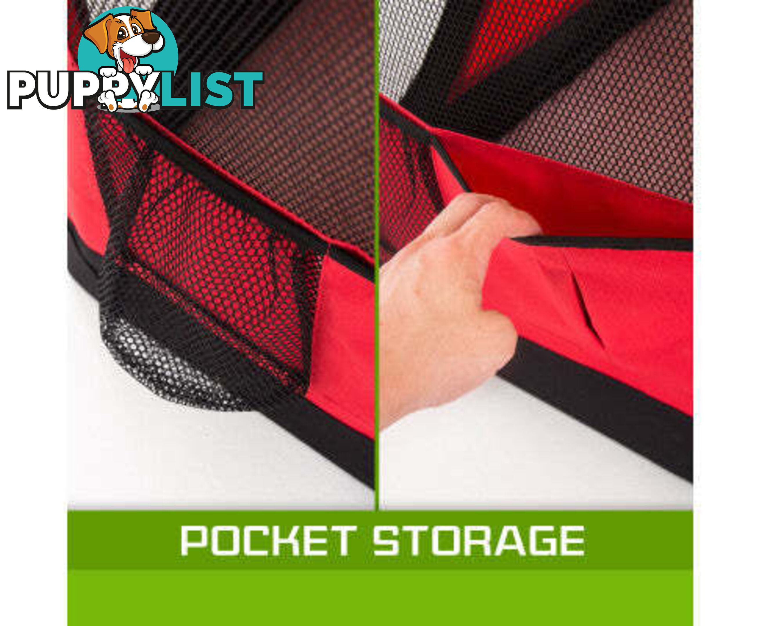 Paw Mate Portable Soft Dog Cage Crate Carrier - V274-PET-02XXXL-BU