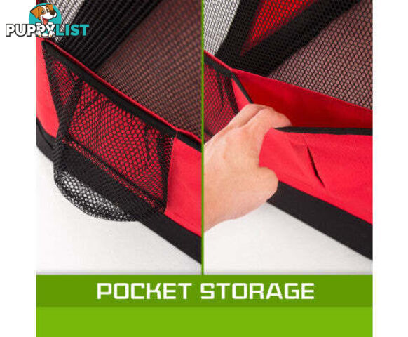 Paw Mate Portable Soft Dog Cage Crate Carrier - V274-PET-02XXXL-BU