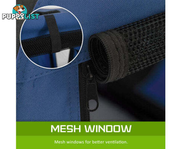 Paw Mate Portable Soft Dog Cage Crate Carrier - V274-PET-02XXXL-BU