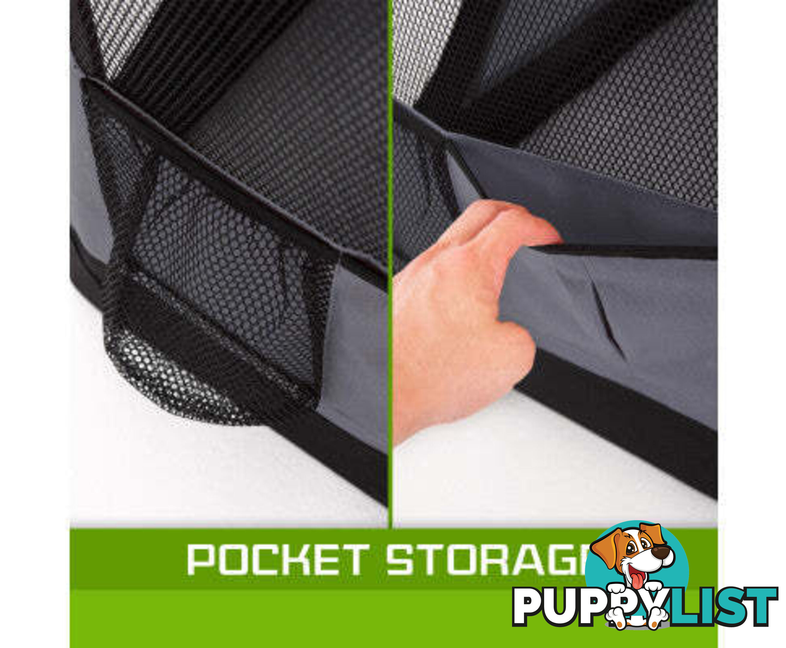Paw Mate Portable Soft Dog Cage Crate Carrier - V274-PET-02XXXL-BU