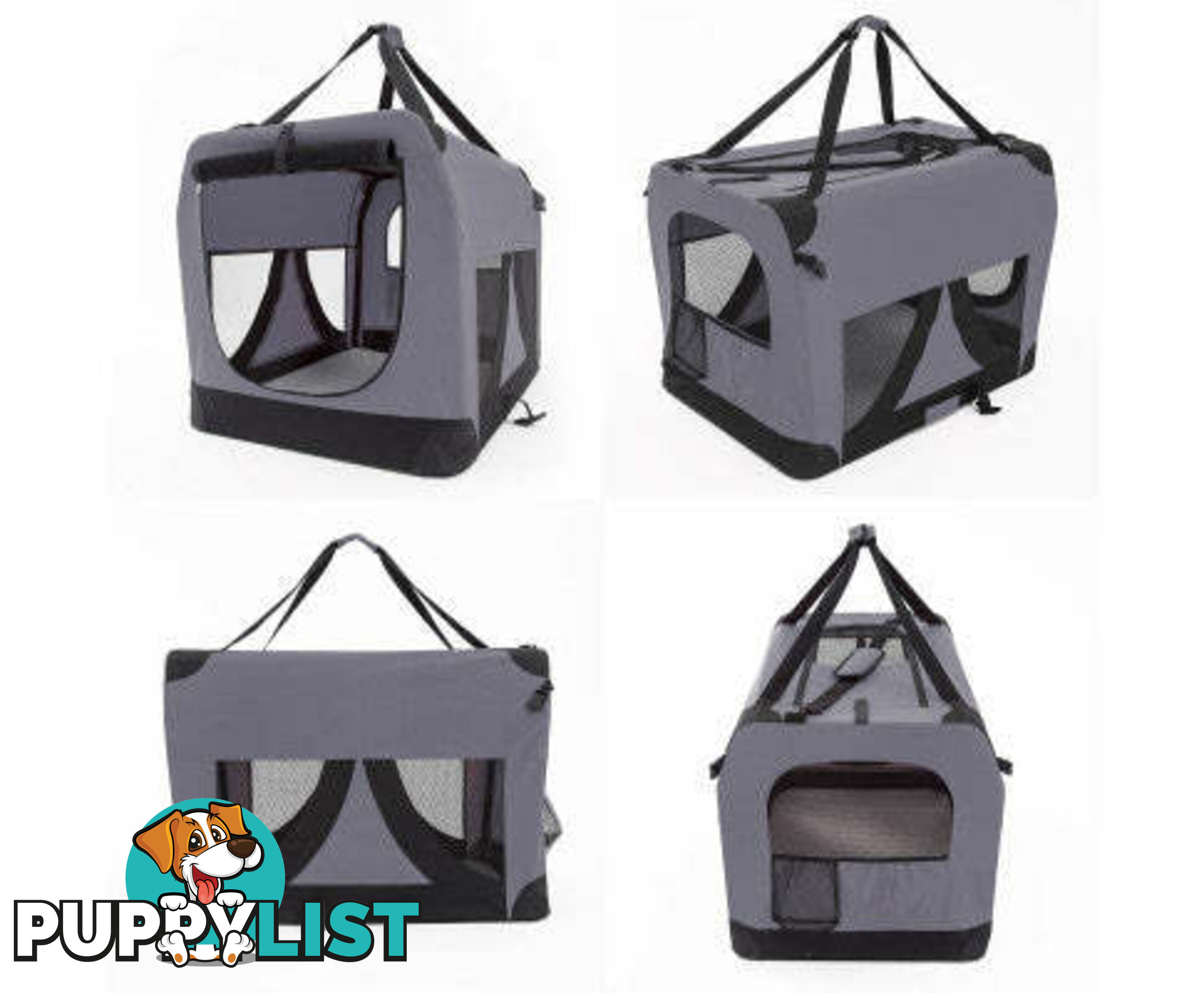 Paw Mate Portable Soft Dog Cage Crate Carrier - V274-PET-02XXXL-BU