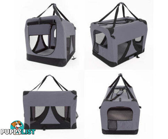 Paw Mate Portable Soft Dog Cage Crate Carrier - V274-PET-02XXXL-BU