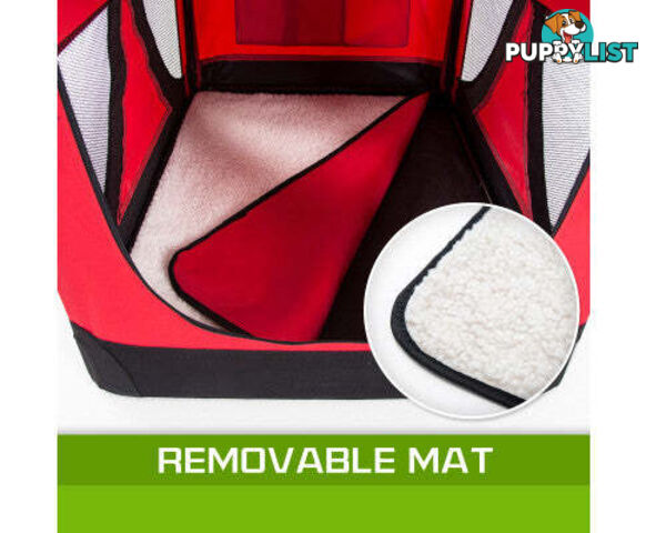 Paw Mate Portable Soft Dog Cage Crate Carrier - V274-PET-02XXXL-BU