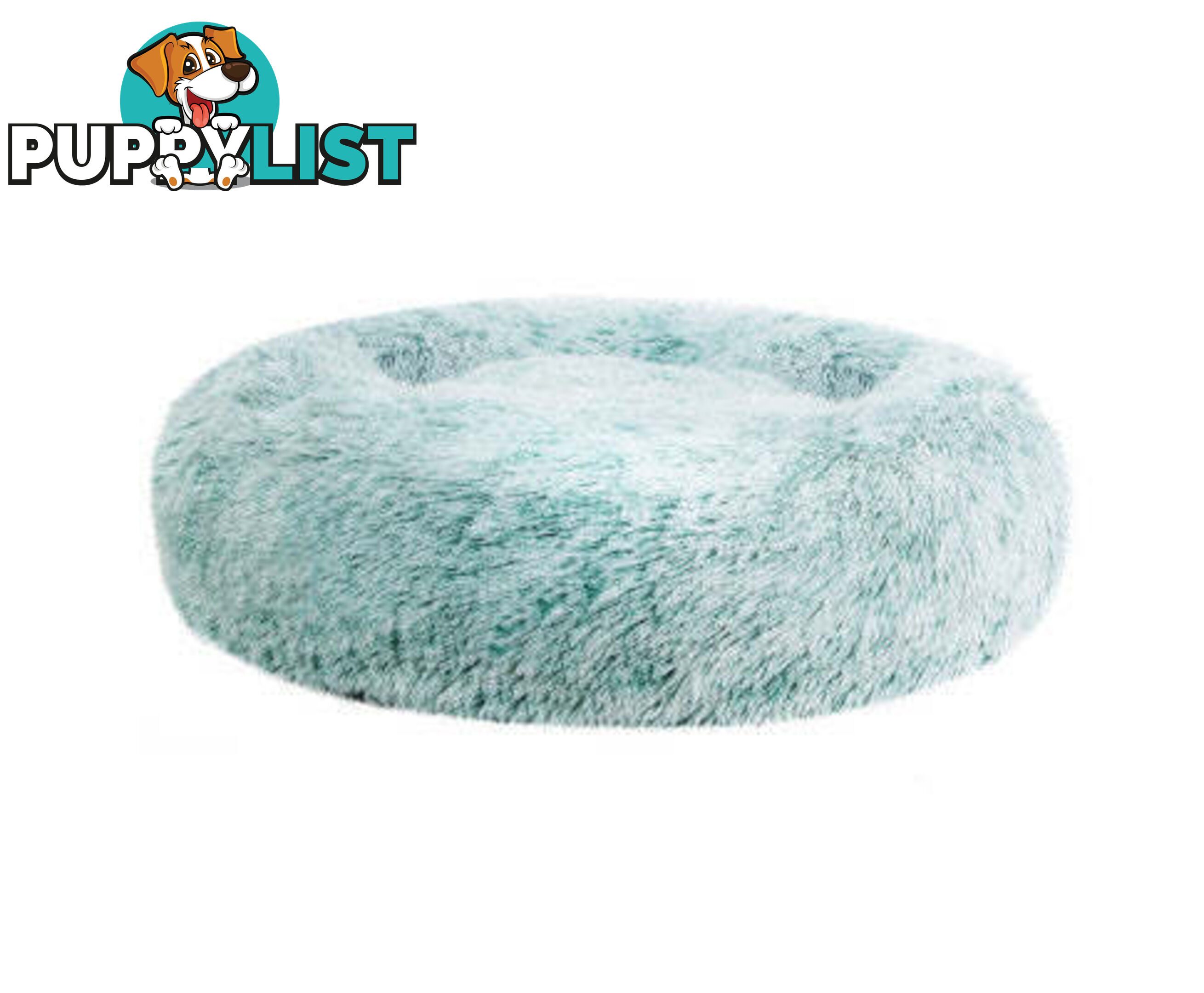 Pet Bed Dog Cat Calming Bed Sleeping Comfy Washable - PET-BED-D90-LTGR