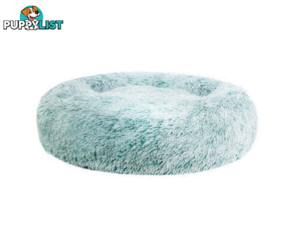 Pet Bed Dog Cat Calming Bed Sleeping Comfy Washable - PET-BED-D90-LTGR