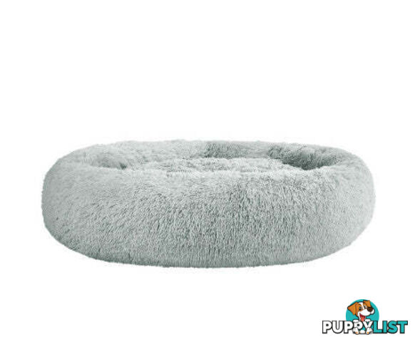 Pet Bed Dog Cat Calming Bed Sleeping Comfy Washable - PET-BED-D90-LTGR