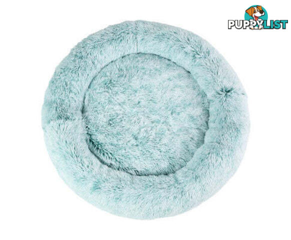 Pet Bed Dog Cat Calming Bed Sleeping Comfy Washable - PET-BED-D90-LTGR
