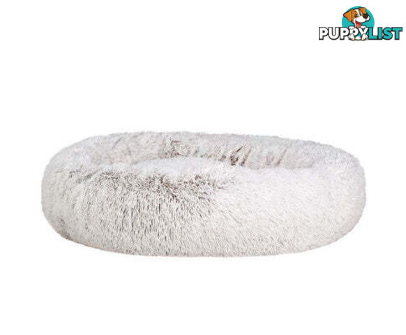 Pet Bed Dog Cat Calming Bed Sleeping Comfy Washable - PET-BED-D90-LTGR