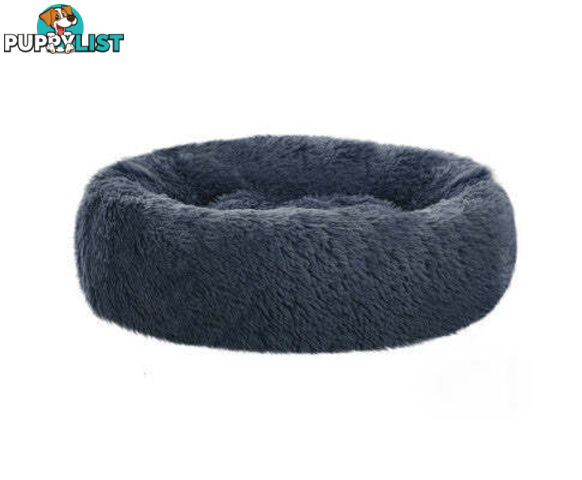 Pet Bed Dog Cat Calming Bed Sleeping Comfy Washable - PET-BED-D90-LTGR
