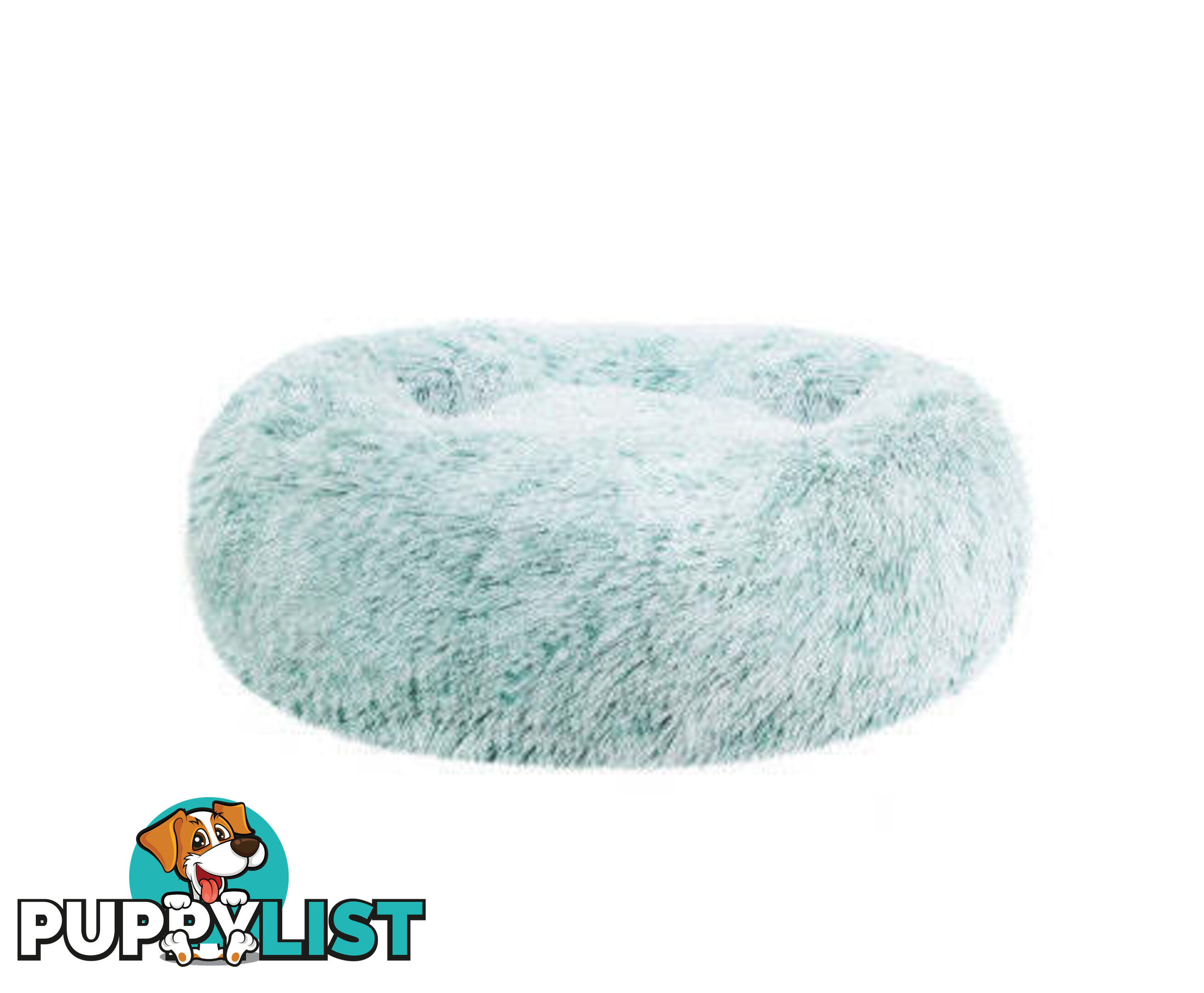 Pet Bed Dog Cat Calming Bed Sleeping Comfy Washable - PET-BED-D90-LTGR