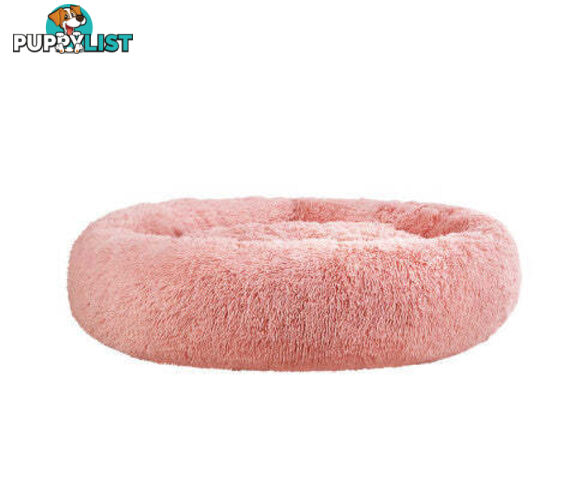 Pet Bed Dog Cat Calming Bed Sleeping Comfy Washable - PET-BED-D90-LTGR