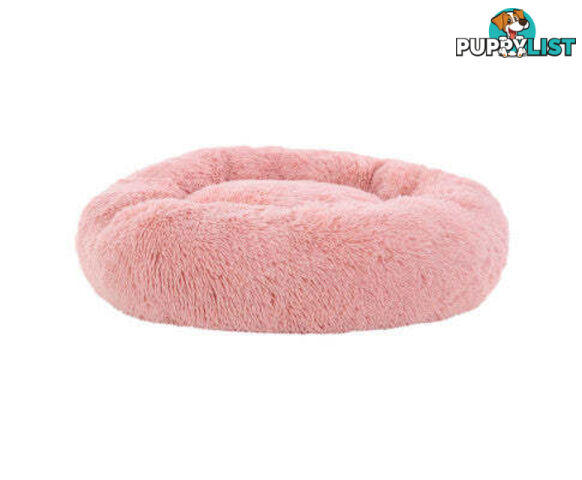Pet Bed Dog Cat Calming Bed Sleeping Comfy Washable - PET-BED-D90-LTGR