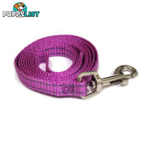 Lead Puppy / Cat Reflective- Moondidley Pets - MDPLDPUPPNK