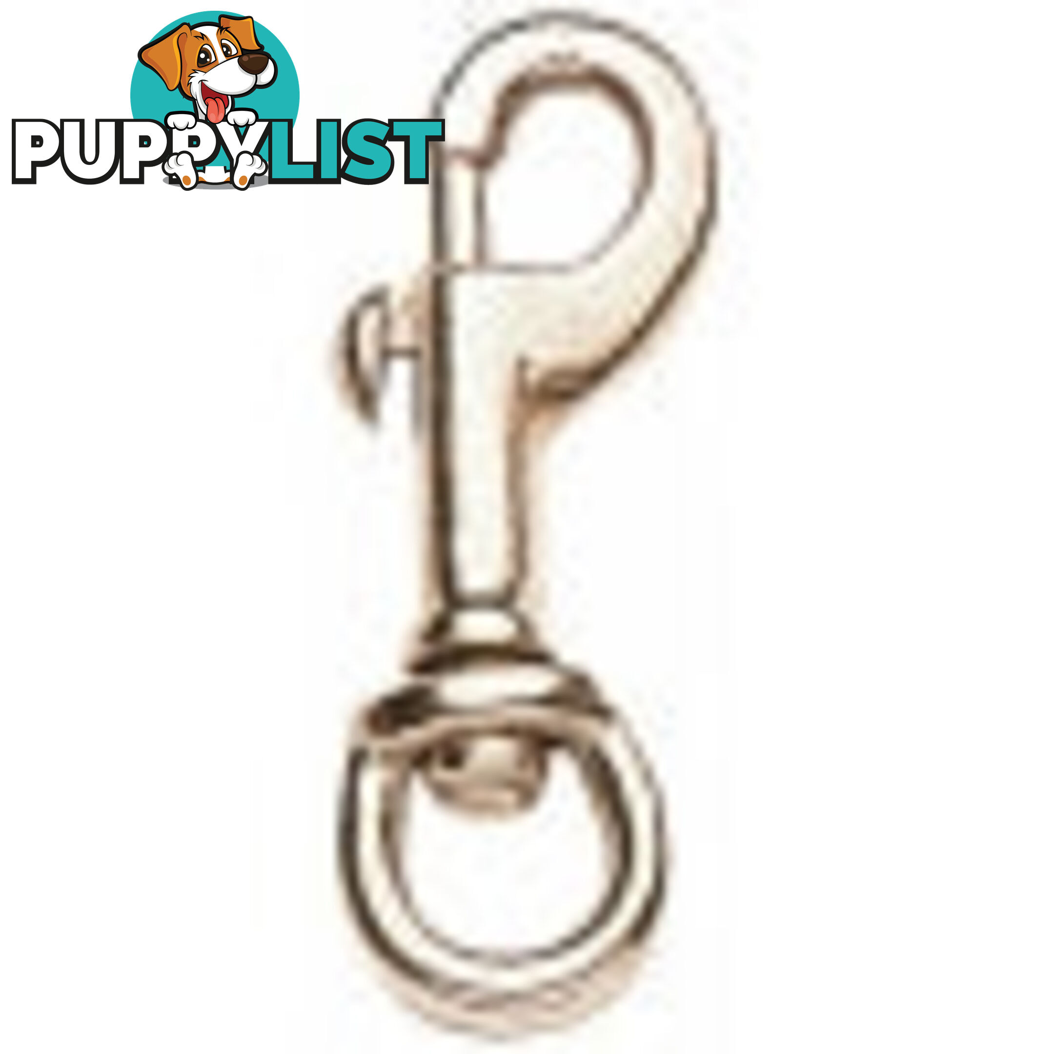 Dog Clips - Snaphooks, Nickel Plated - PPP-DC-3240
