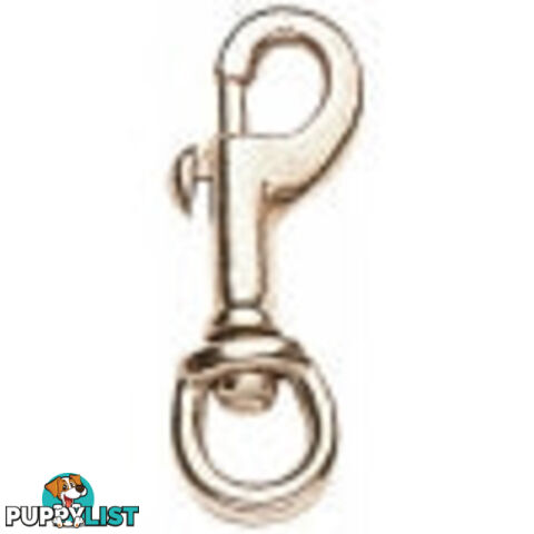 Dog Clips - Snaphooks, Nickel Plated - PPP-DC-3240