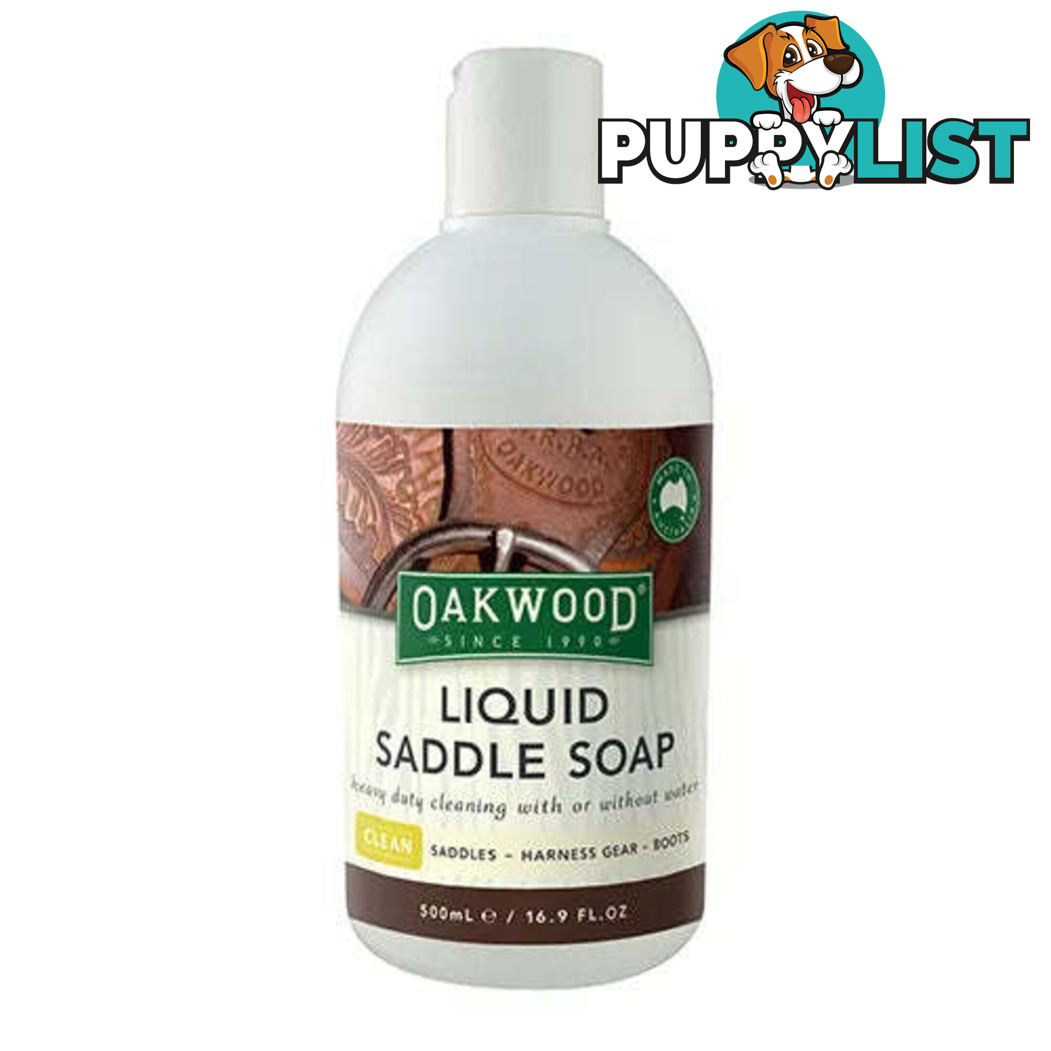 OAKWOOD LIQUID SADDLE SOAP 500ML - BAINBRIDGE - BB-A3386