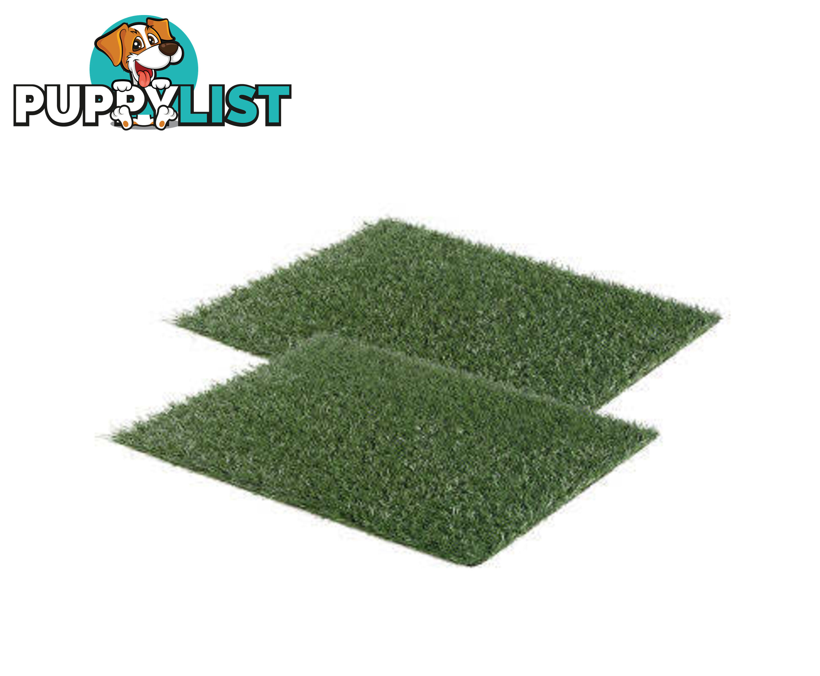 Paw Mate Grass Mat for Pet Dog Potty Tray Training Toilet 58.5cm x 46cm - V274-PET-MAT-208A-X4