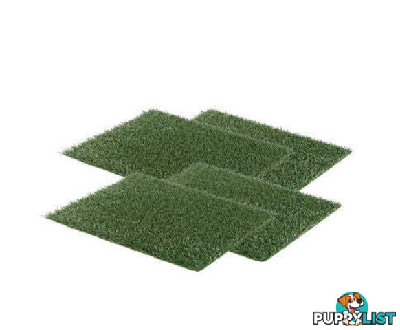 Paw Mate Grass Mat for Pet Dog Potty Tray Training Toilet 58.5cm x 46cm - V274-PET-MAT-208A-X4